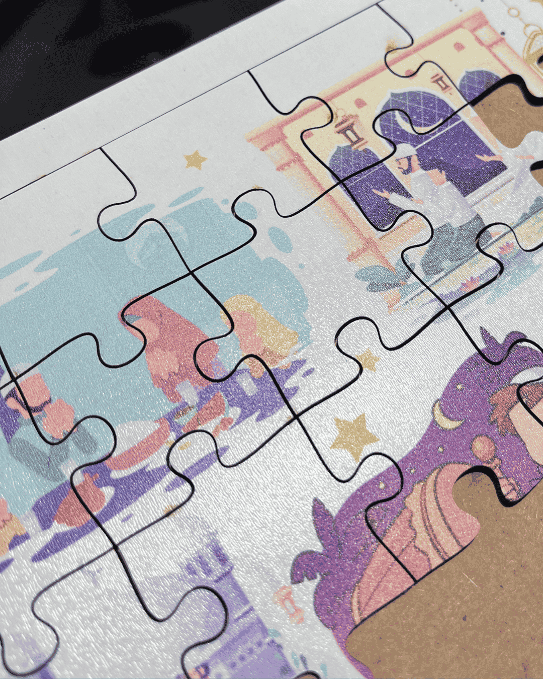 Ramazan Aktiviteleri Ahşap Puzzle Moon Beavers™