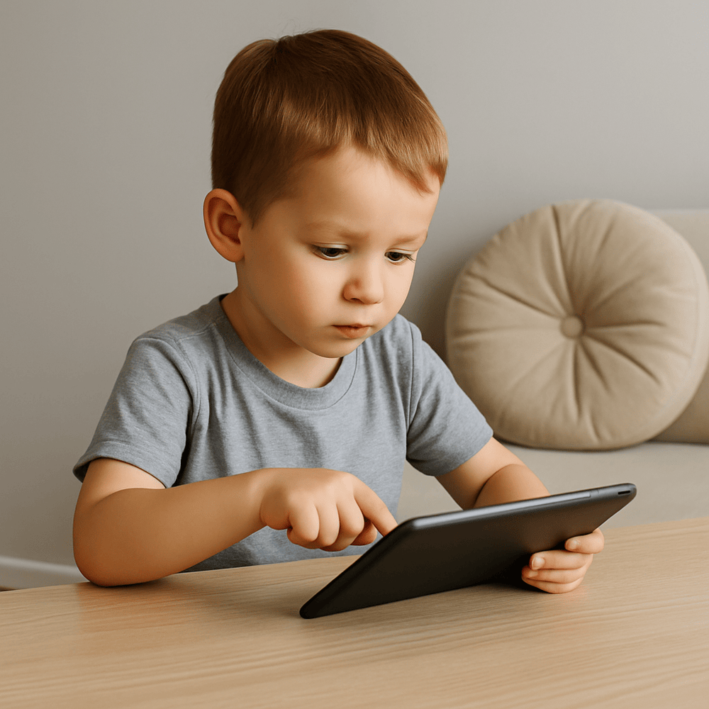 Odaklanma sorunu yaşayan çocuk, telefon bağımlılığının etkileri


