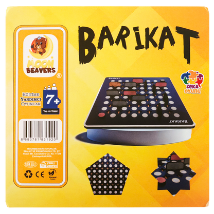 Barikat Oyun Boyanabilir Ahşap Moon Beavers™