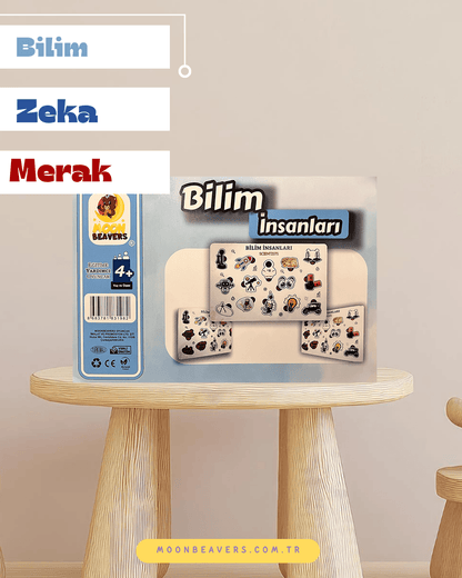Bilim İnsanları Ahşap Oyuncak Moon Beavers™