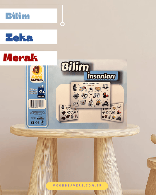 Bilim İnsanları Ahşap Oyuncak Moon Beavers™