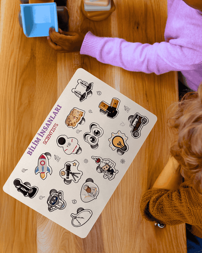 Bilim İnsanları Ahşap Oyuncak Moon Beavers™