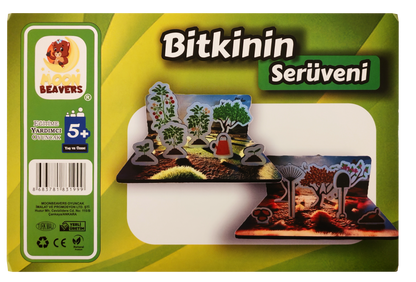 Bitkinin Serüveni Eğitici Ahşap Oyun Seti Moon Beavers™