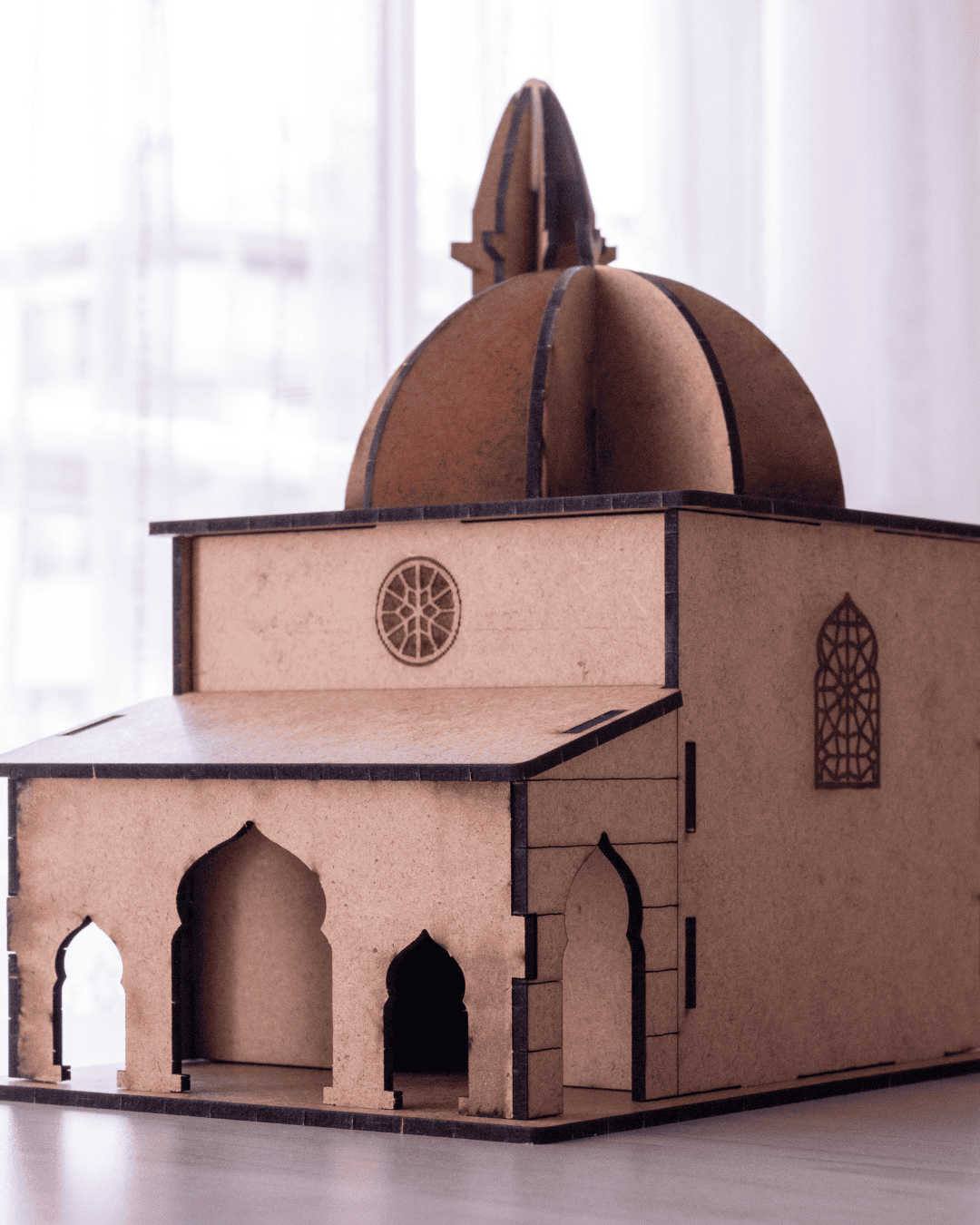 boyanabilir İslami cami maketi – okul öncesi çocuklar için