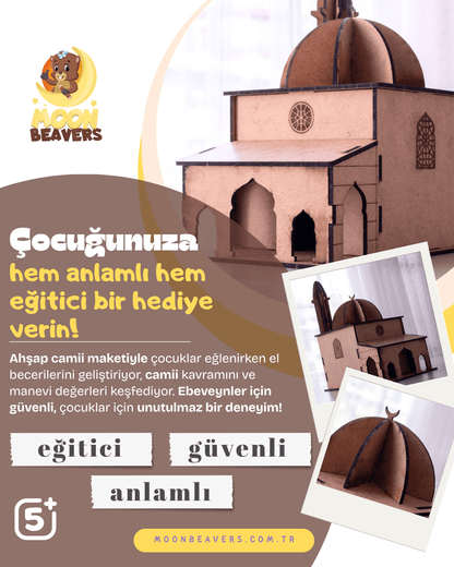 cami temalı eğitici oyuncak – Montessori uyumlu alternatif
