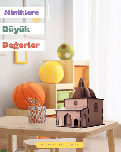 cami maketi montaj aşamaları – el becerisi gelişimi