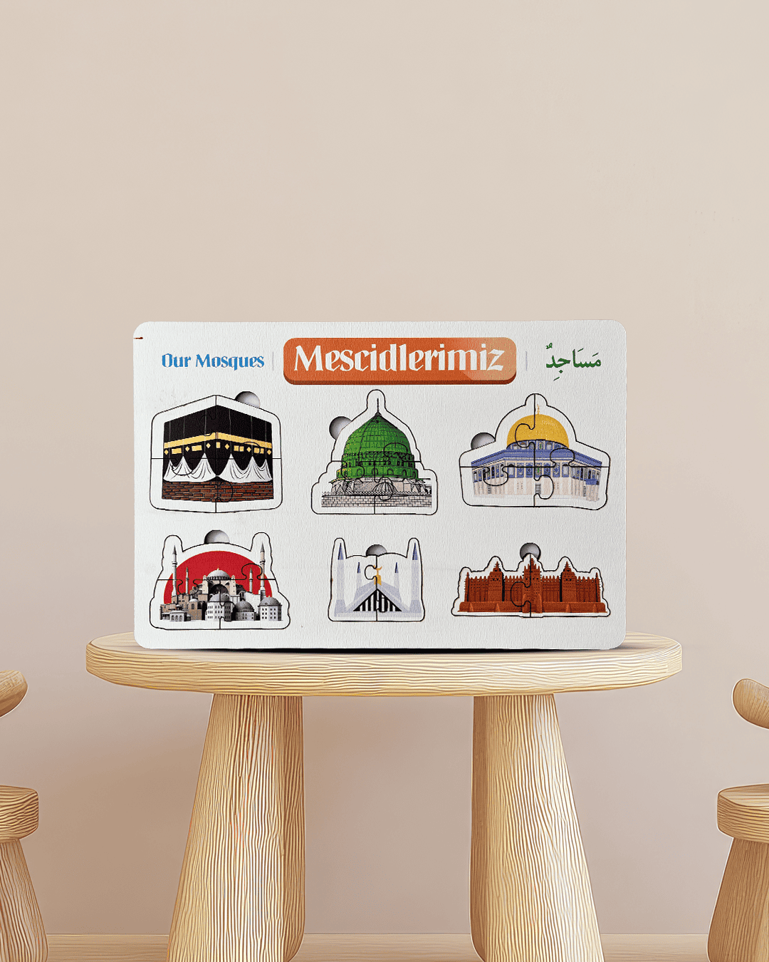 ülke ve şehir bilgileriyle zenginleştirilmiş dini eğitim seti