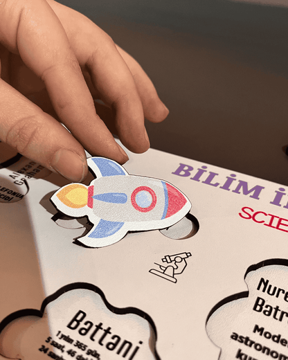 Bilim İnsanları Ahşap Oyuncak Moon Beavers™