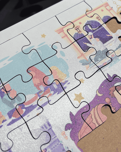 Ramazan Aktiviteleri Ahşap Puzzle Moon Beavers™