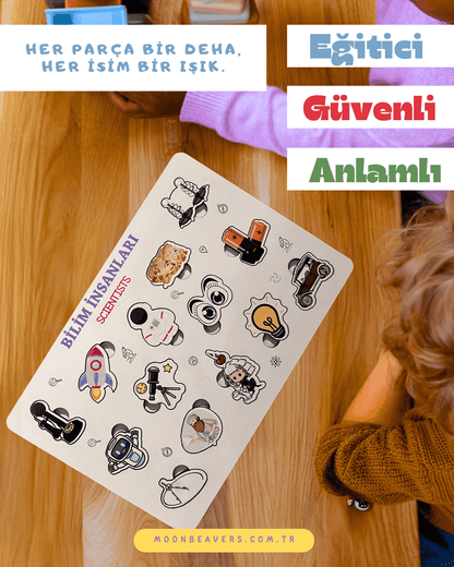 Bilim İnsanları Ahşap Oyuncak Moon Beavers™
